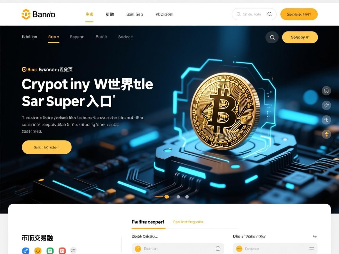 币安交易所主页，加密货币世界的超级入口