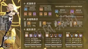 原神2026阿贝多圣遗物怎么选