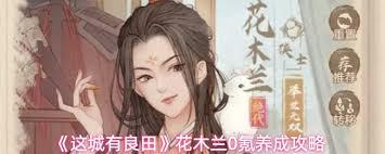 这城有良田花木兰如何养成