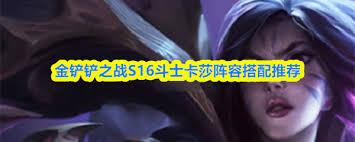 金铲铲之战S16斗士卡莎如何配队