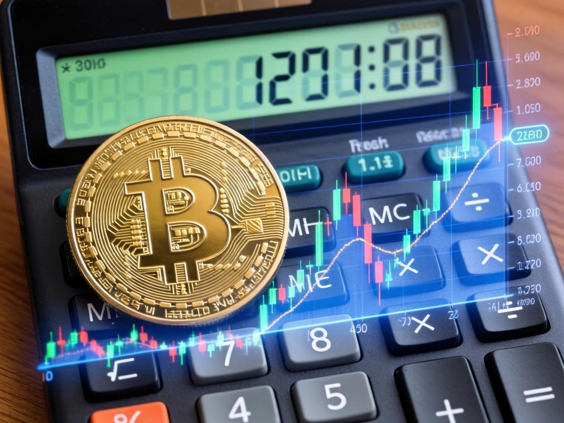 如何计算比特币的1小时价格变化