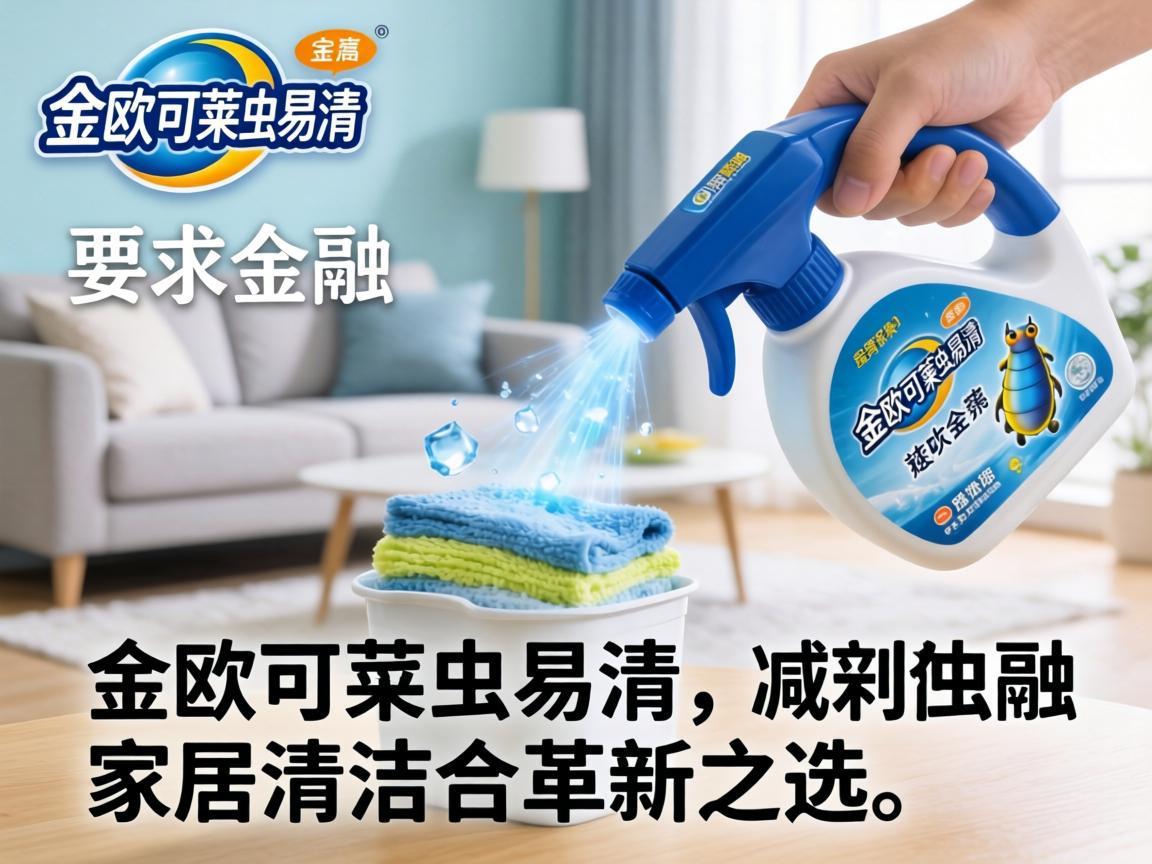 金欧可莱虫易清，家居清洁的革新之选