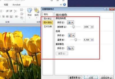 如何设置ppt背景醒目