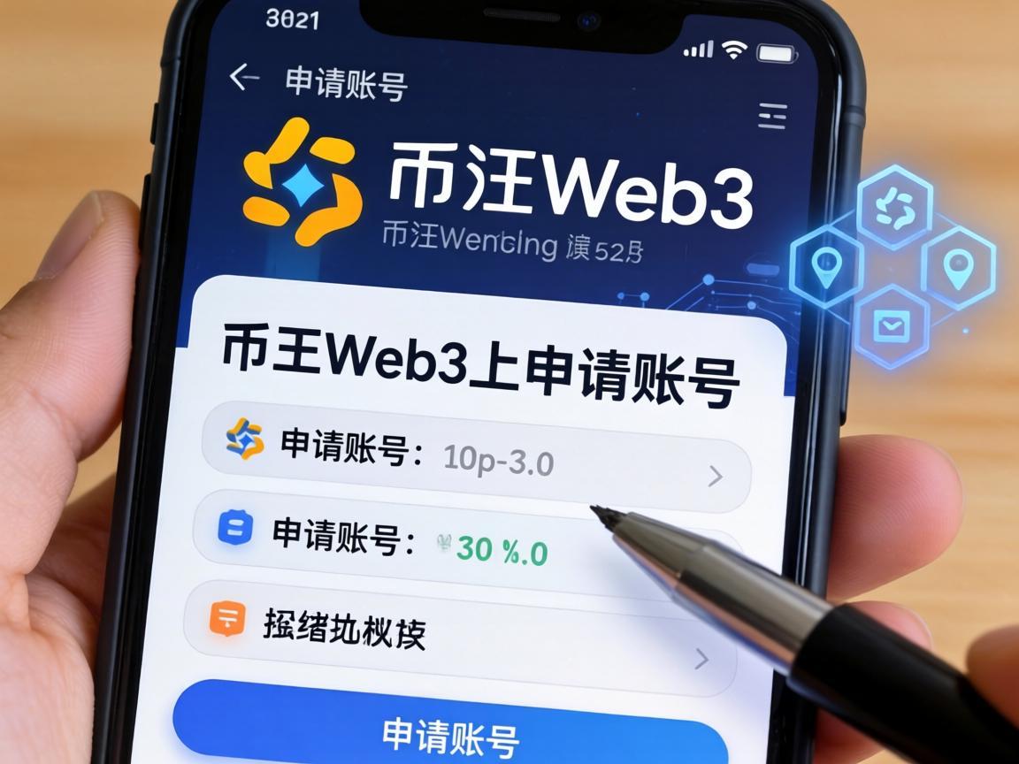 如何在币安Web3上申请账号
