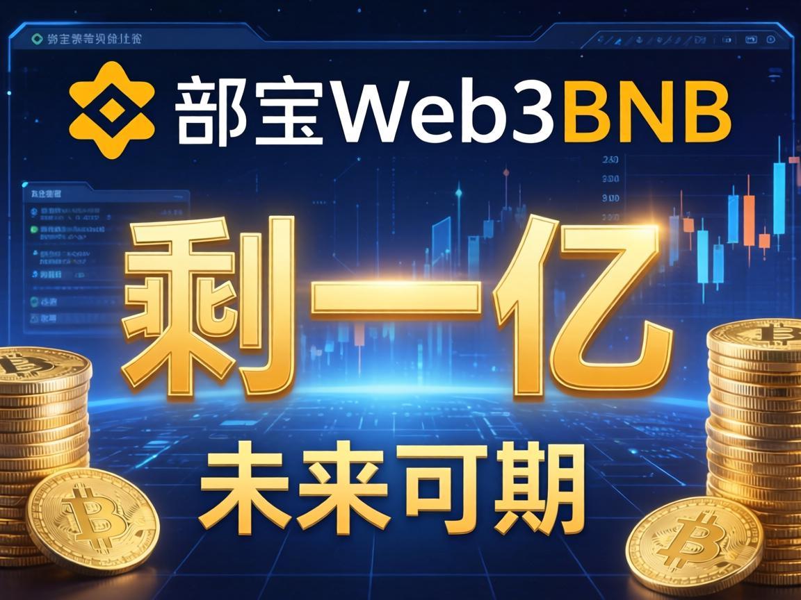 币安Web3BNB，剩下一亿，未来可期