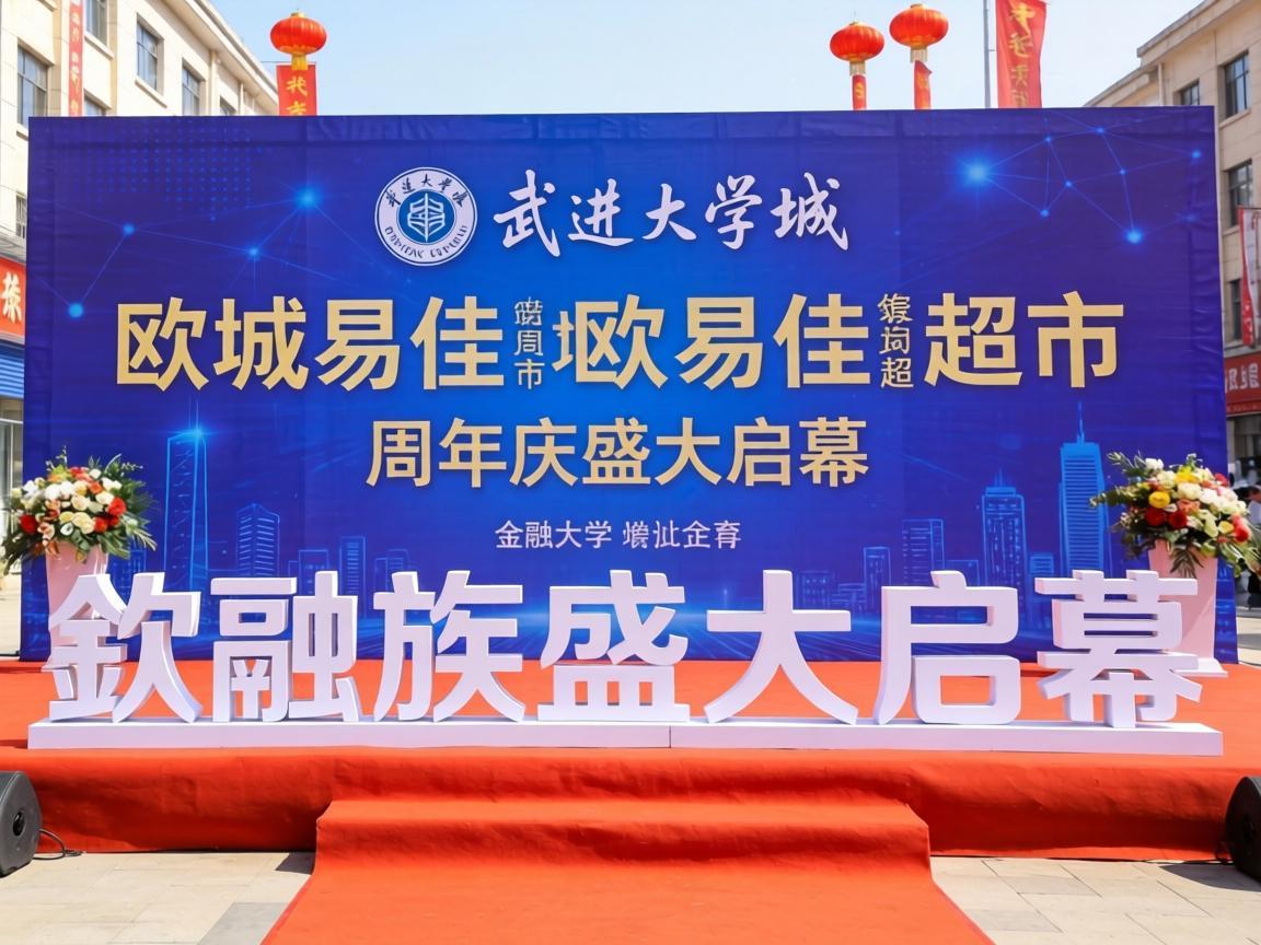 武进大学城欧城易佳超市周年庆盛大启幕