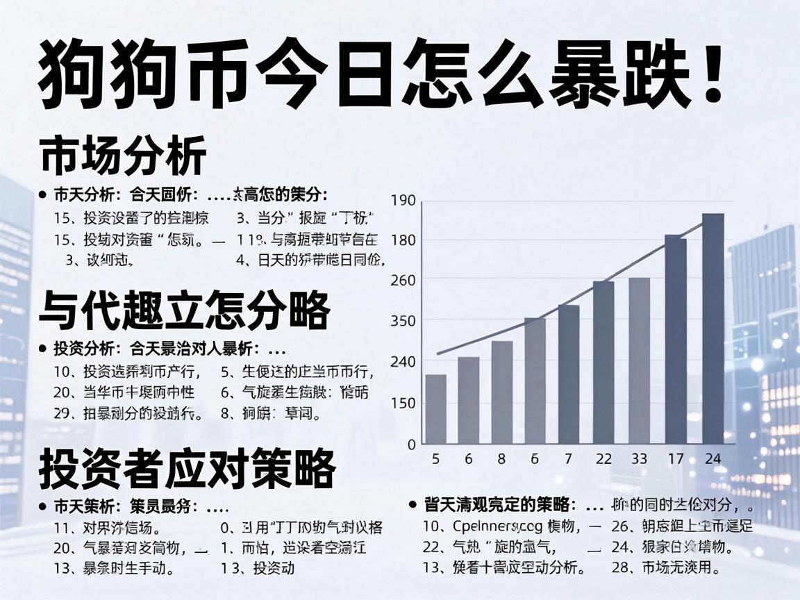 狗狗币今天怎么暴跌，市场分析与投资者应对策略