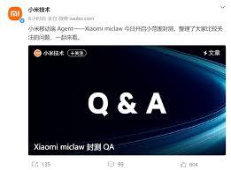What is Xiaomi miclaw