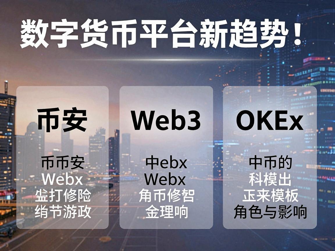 数字货币平台新趋势，币安、Web3、OKEx及中币的角色与影响