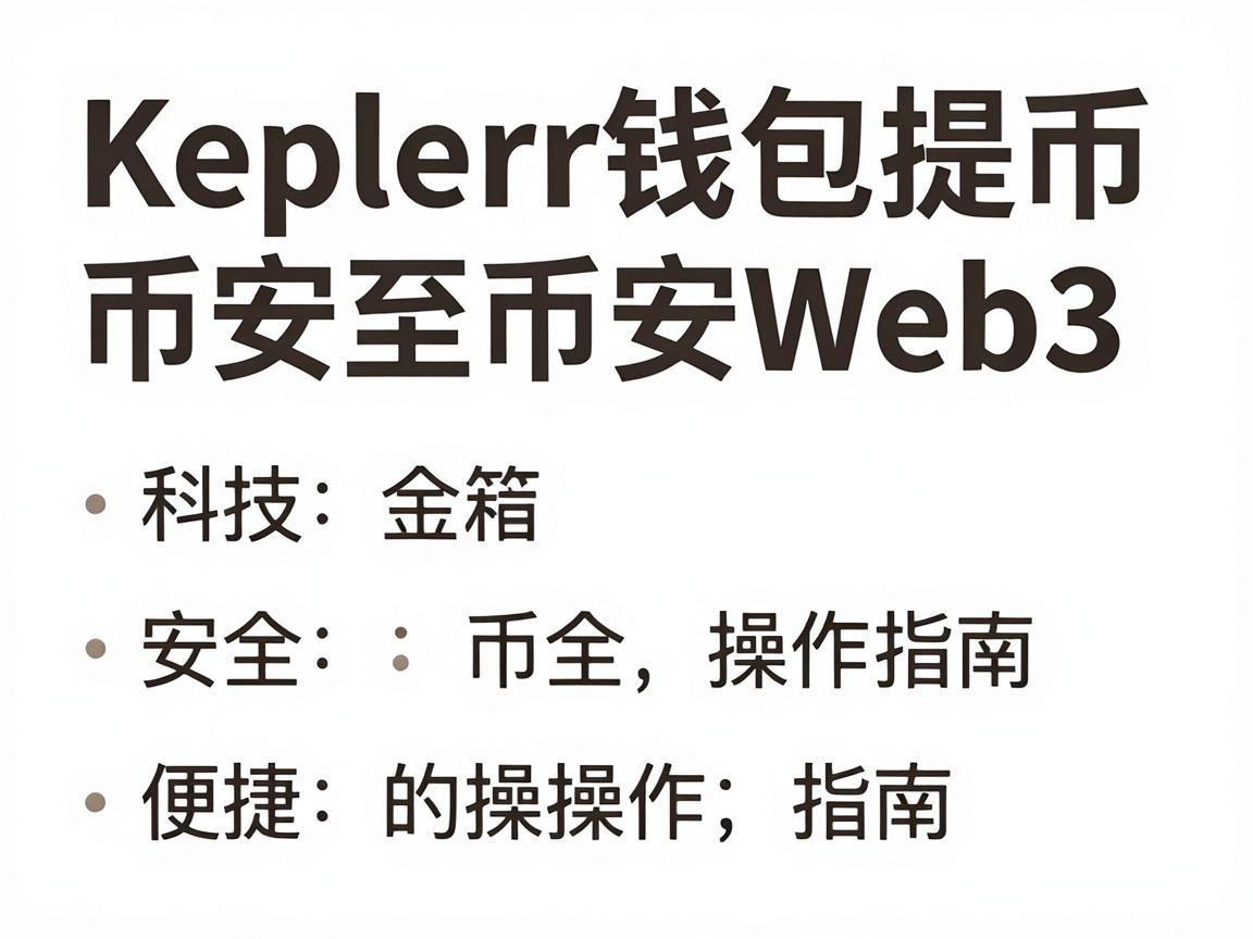 Keplr钱包提币至币安Web3，安全、便捷的操作指南