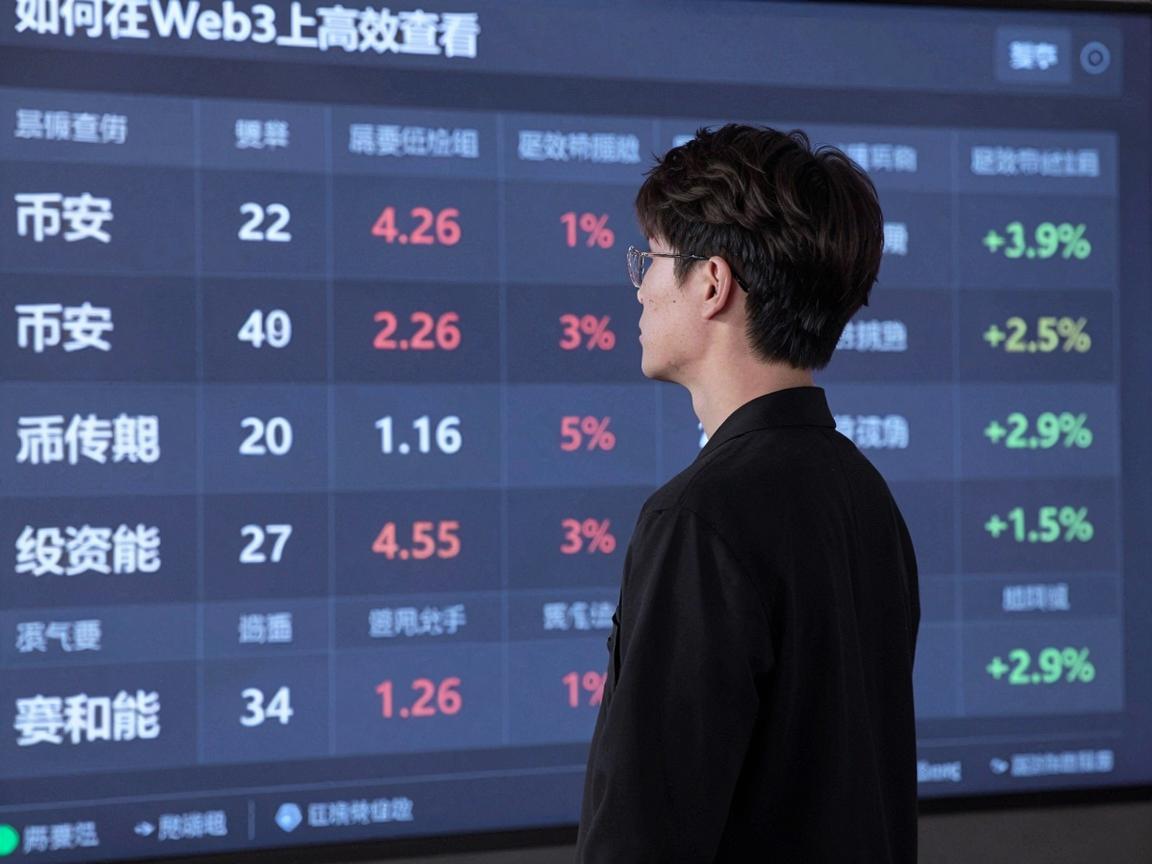 如何在币安Web3上高效查看大盘