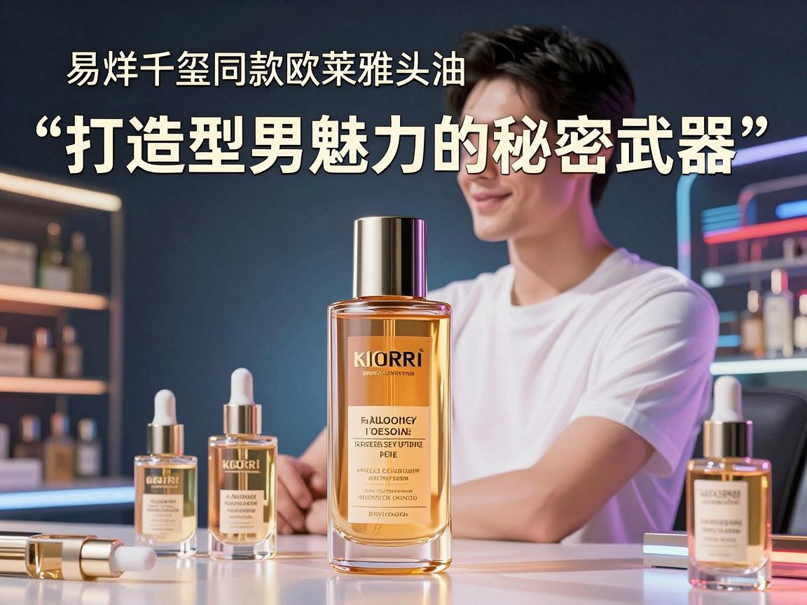 易烊千玺同款欧莱雅头油，打造型男魅力的秘密武器