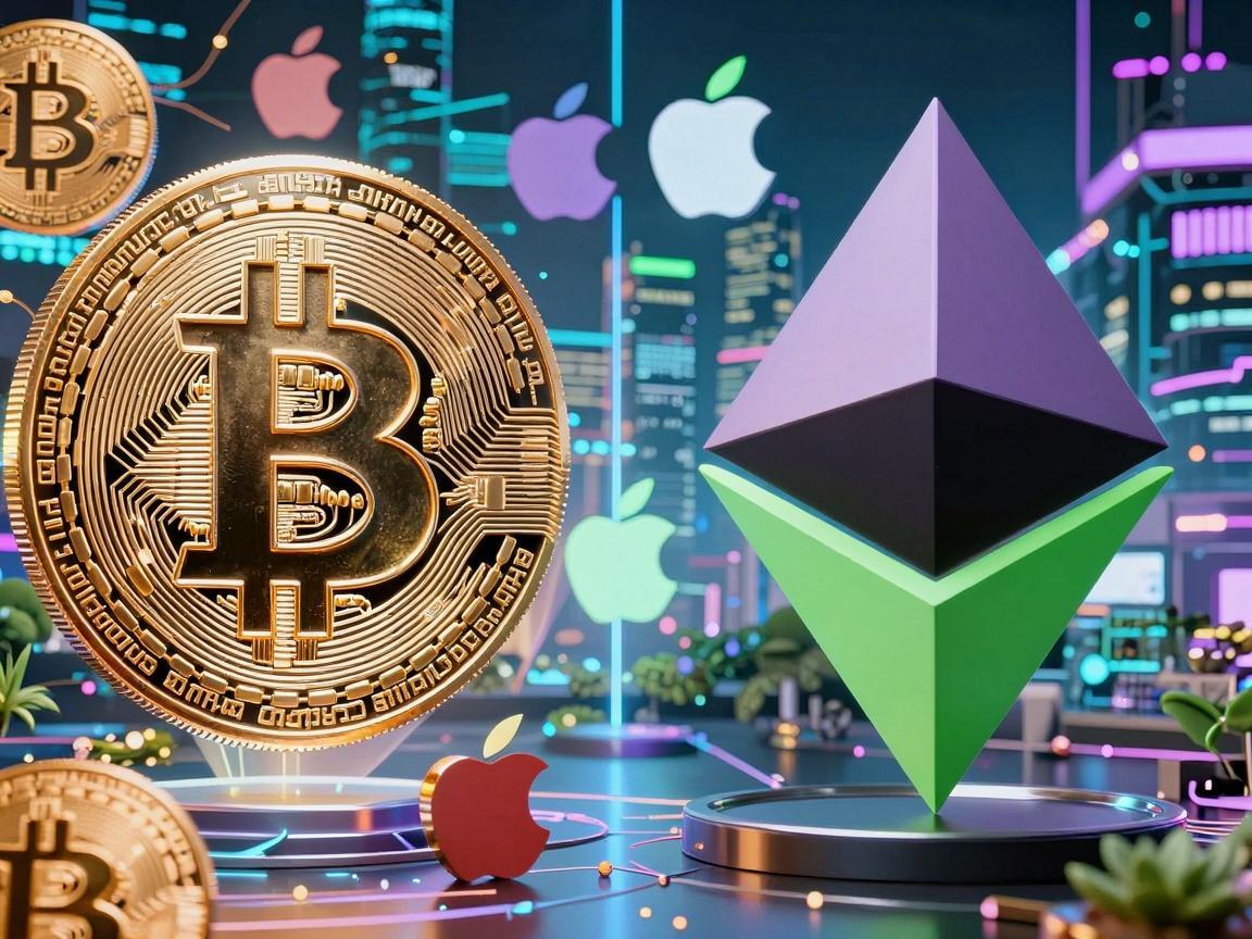 币圈生态的双系统对决，比特币与以太坊的苹果与安卓之争