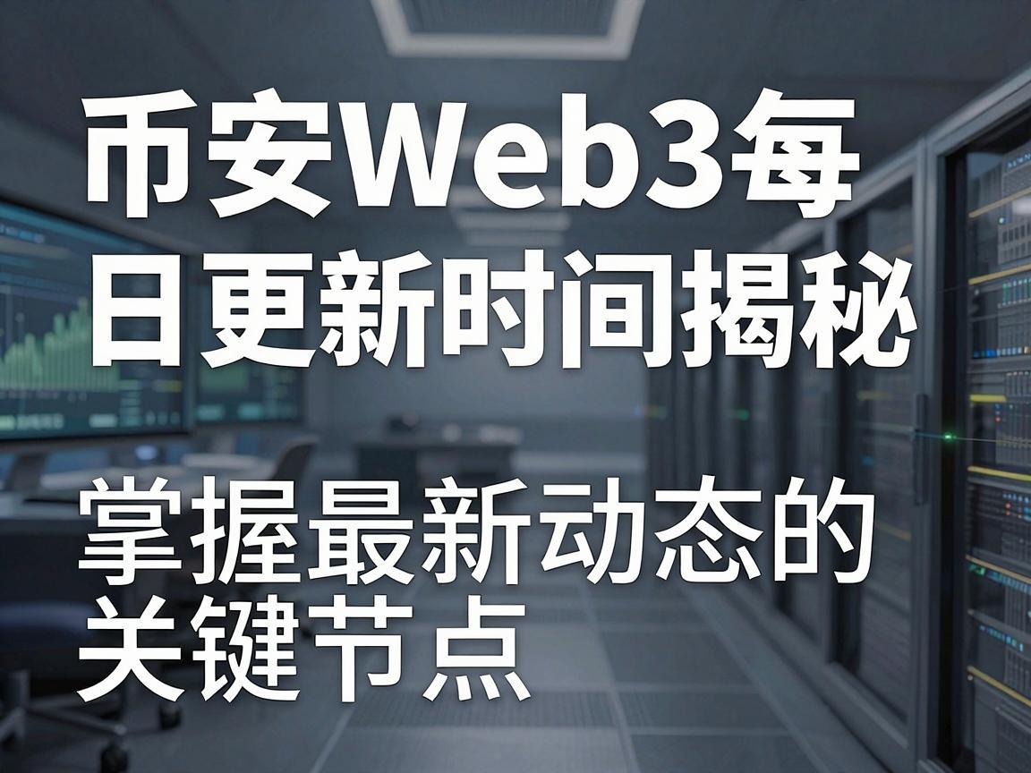 币安Web3每日更新时间揭秘,掌握最新动态的关键节点
