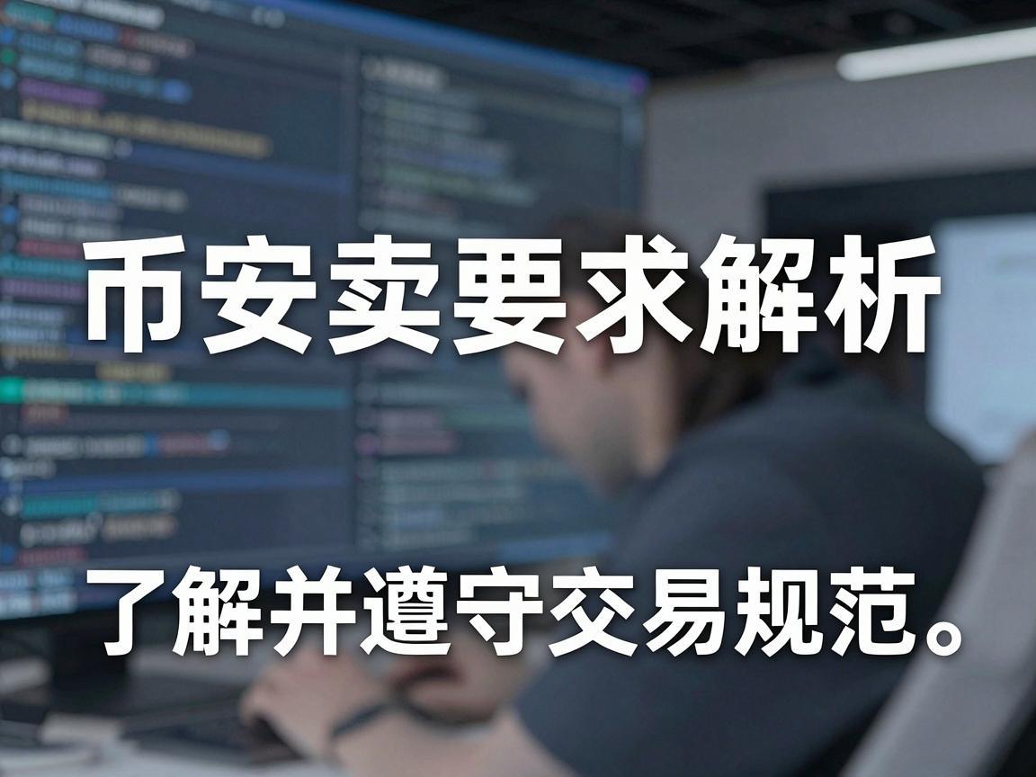 币安卖币要求解析,了解并遵守交易规范
