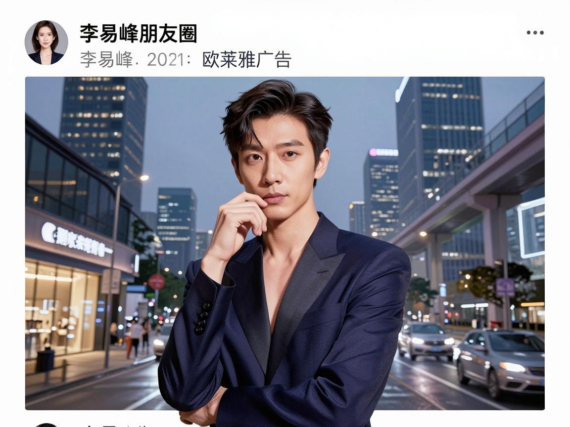 李易峰朋友圈欧莱雅,时尚与商业的完美融合