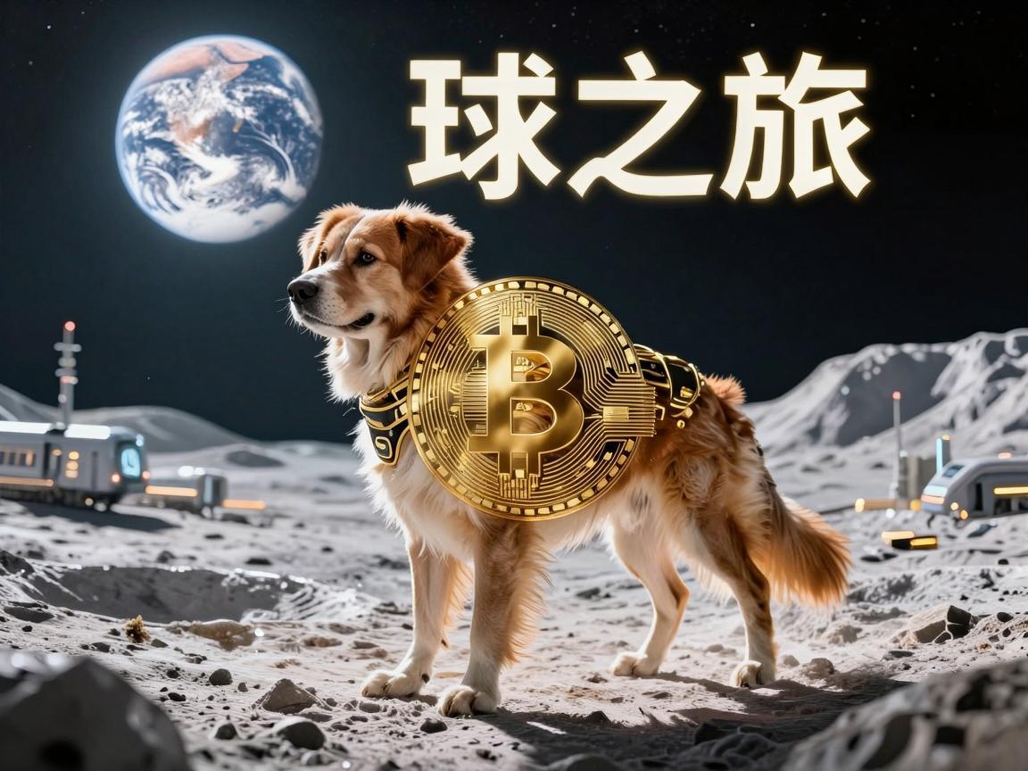 狗狗币的月球之旅,一场加密货币的奇幻冒险