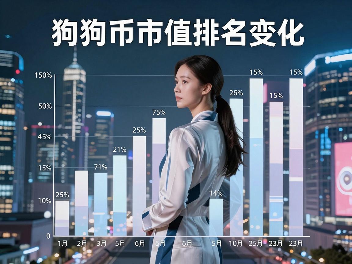 狗狗币市值排名变化，从默默无闻到市场焦点