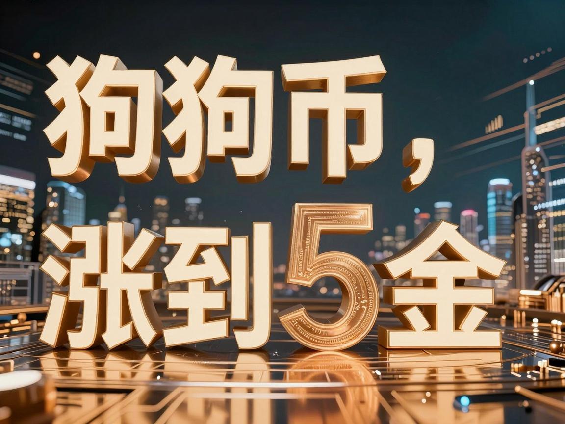 狗狗币涨到5美金，加密货币市场的新里程碑