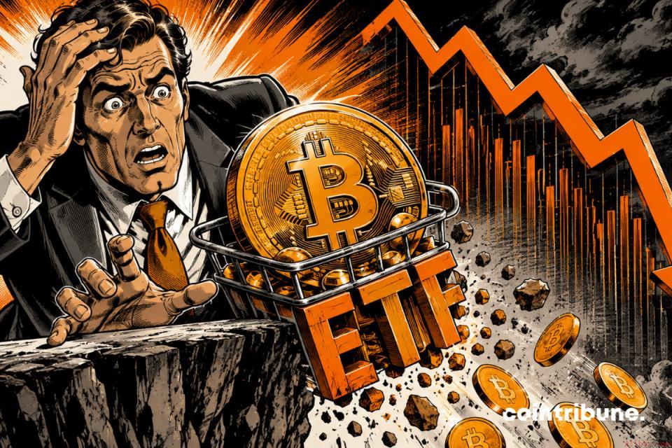 现货比特币ETF 30天亏损635亿美元