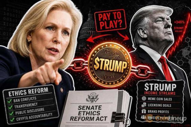 吉利布兰德在特朗普$TRUMP收入后推动加密货币道德改革