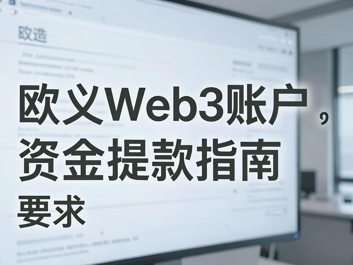 欧义Web3账户资金提款指南