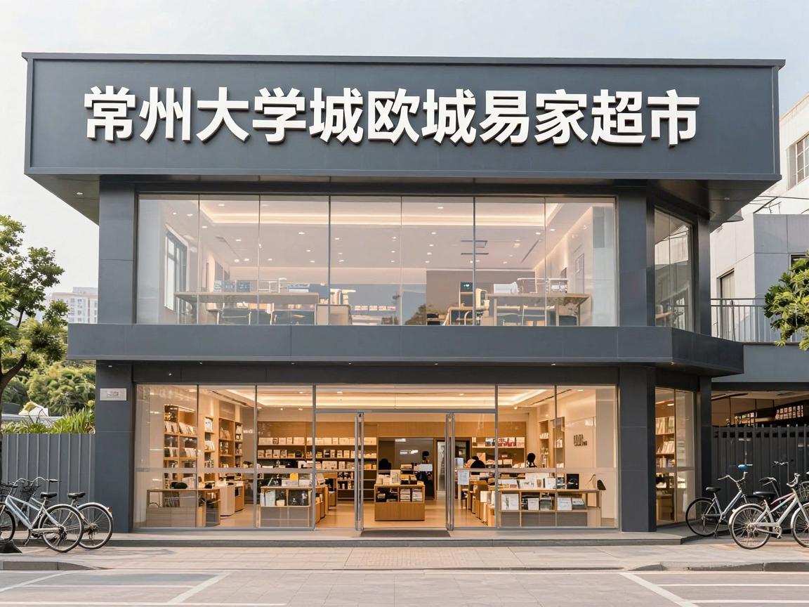 常州大学城欧城易家超市，生活便利与品质追求的完美结合