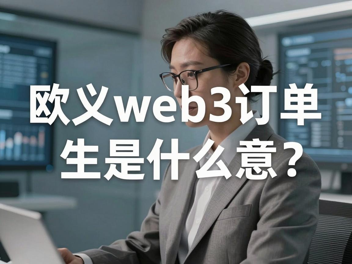 欧义web3订单是什么意思？