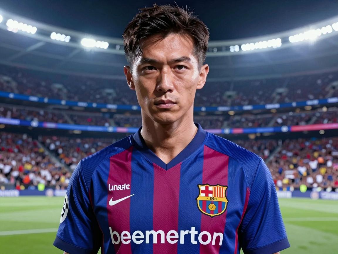 李易峰欧冠巴萨图片大全