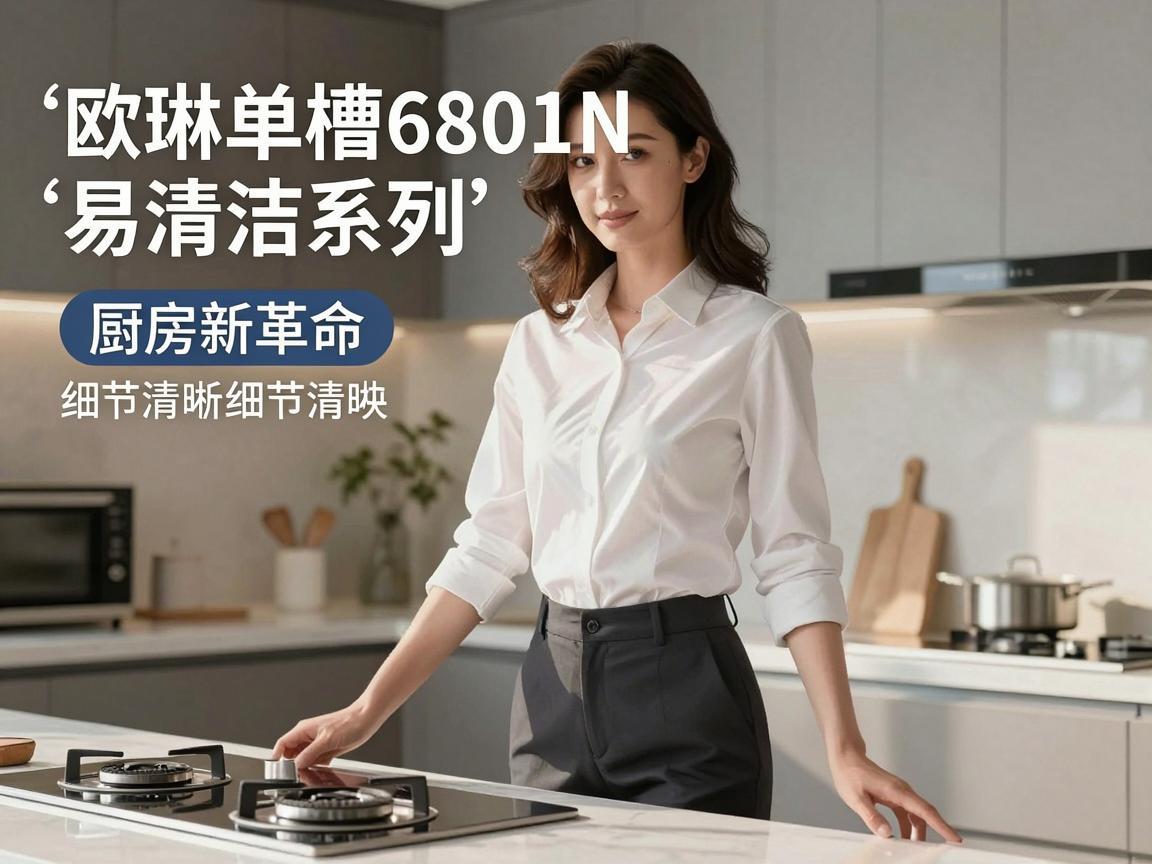 欧琳单槽6801N易清洁系列，厨房新革命