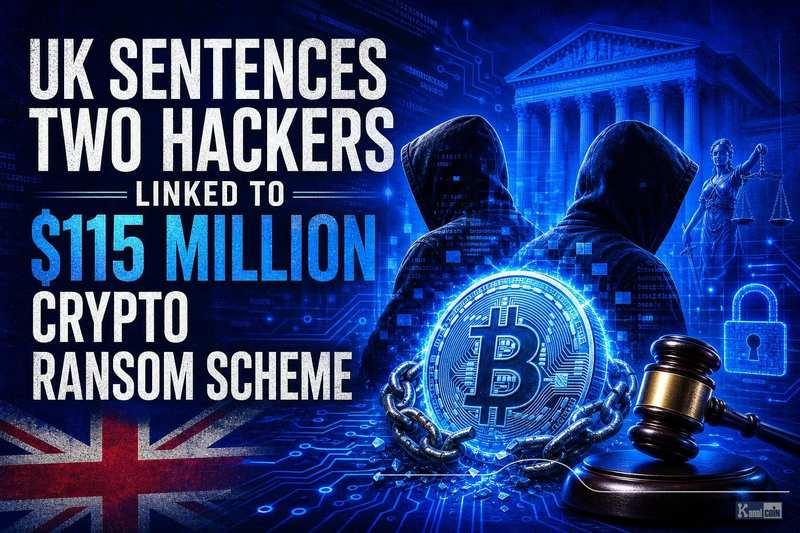 英国判处两名与1.15亿美元加密货币勒索案相关的黑客