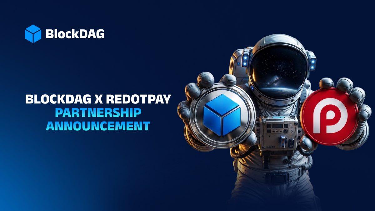BlockDAG携手RedotPay推出超级应用，以太坊与Worldcoin价格触及关键市场水平