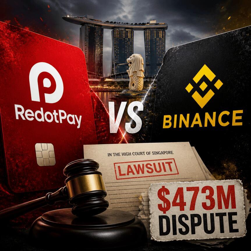RedotPay与币安因4.73亿美元纠纷在新加坡诉讼中交锋
