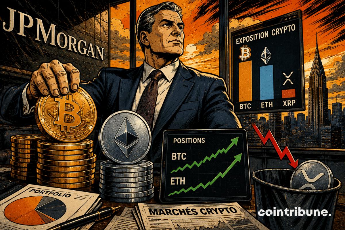 摩根大通扩大比特币敞口并重返XRP